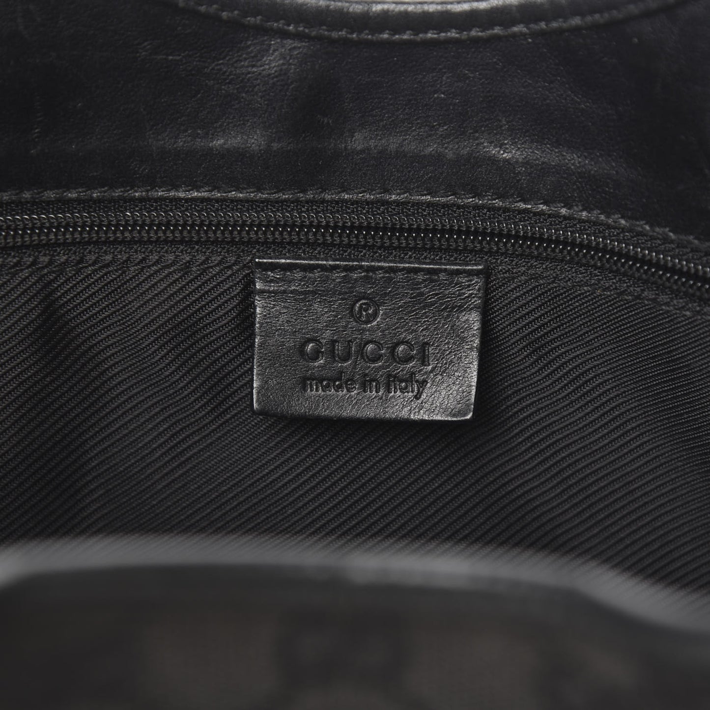 Monogram Jackie Shoulder Bag Black