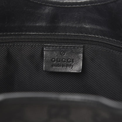 Gucci Monogram Jackie Shoulder Bag Black 7 of 15