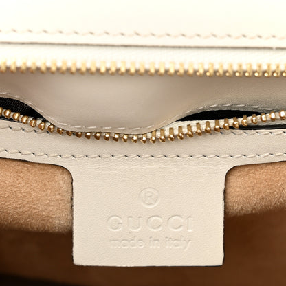 Gucci Calfskin Small Sylvie Shoulder Bag Off White 6 of 10