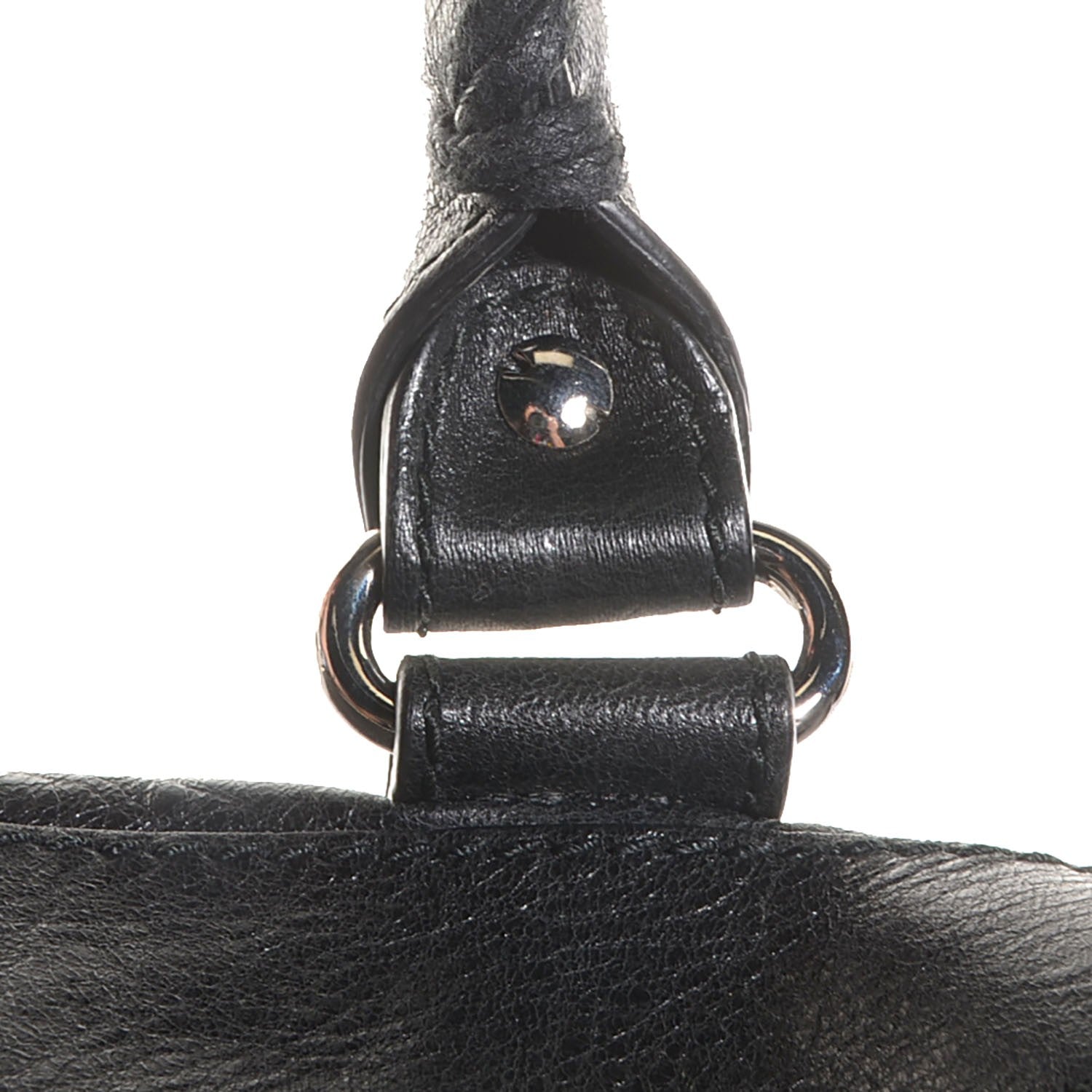 Balenciaga Agneau Giant 12 Silver Hardware Work Black 10 of 16