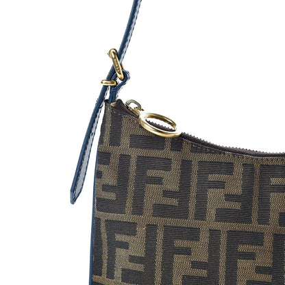 Fendi Zucca Small Hobo Tobacco Petrolio 12 of 12