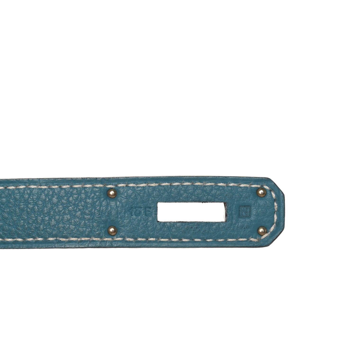Hermes Togo Birkin 35 Blue Jean 6 of 9