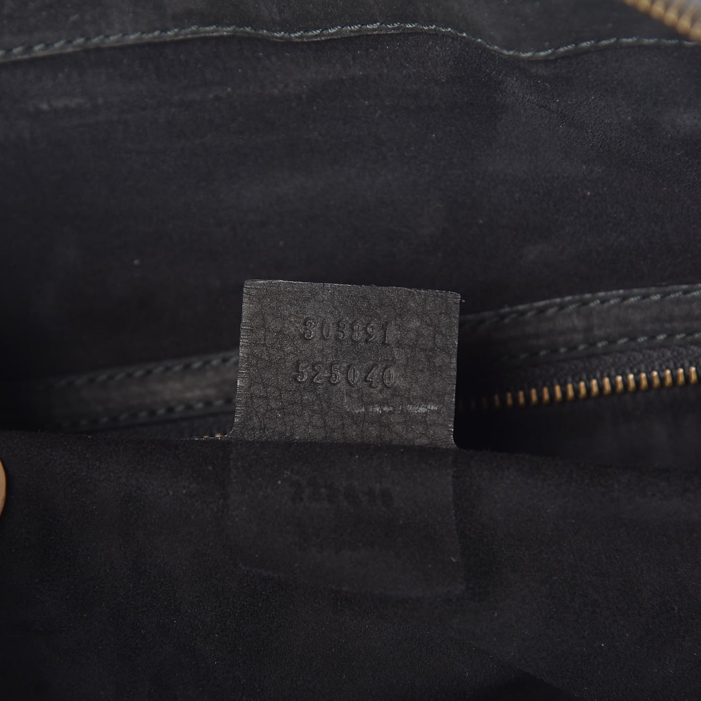 Nubuck Top Handle Satchel Black