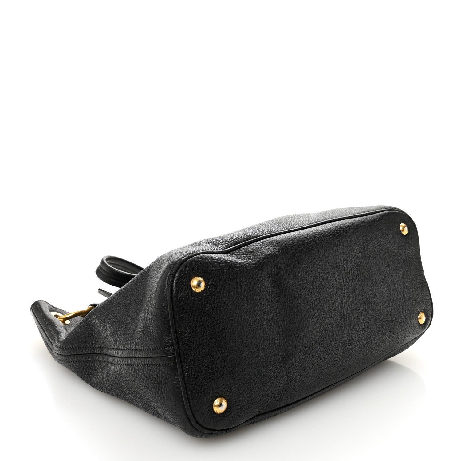Prada Vitello Daino Hobo Black 4 of 12