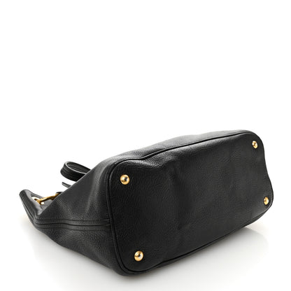 Prada Vitello Daino Hobo Black 4 of 12