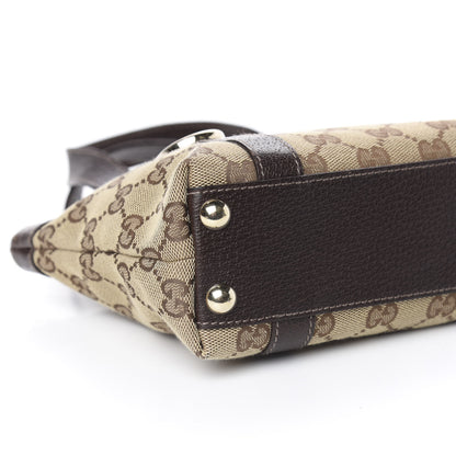 Gucci Monogram Small Abbey Tote Dark Brown 8 of 10