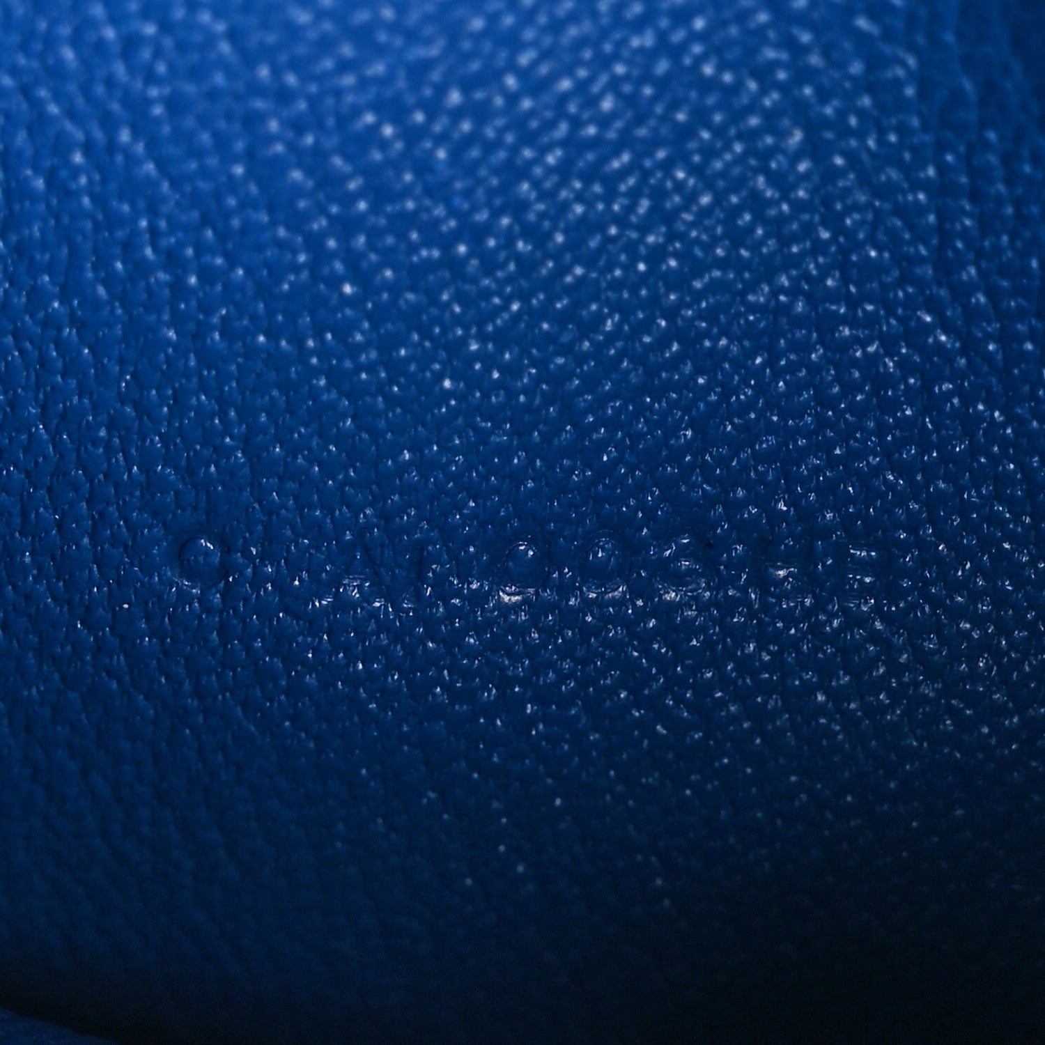 Hermes Shiny Alligator Bearn Gusset Wallet Bleu Izmir 7 of 10
