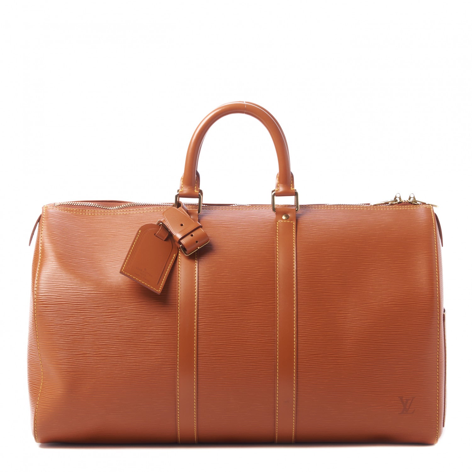 Louis Vuitton Epi Keepall 45 Cipango 1 of 10