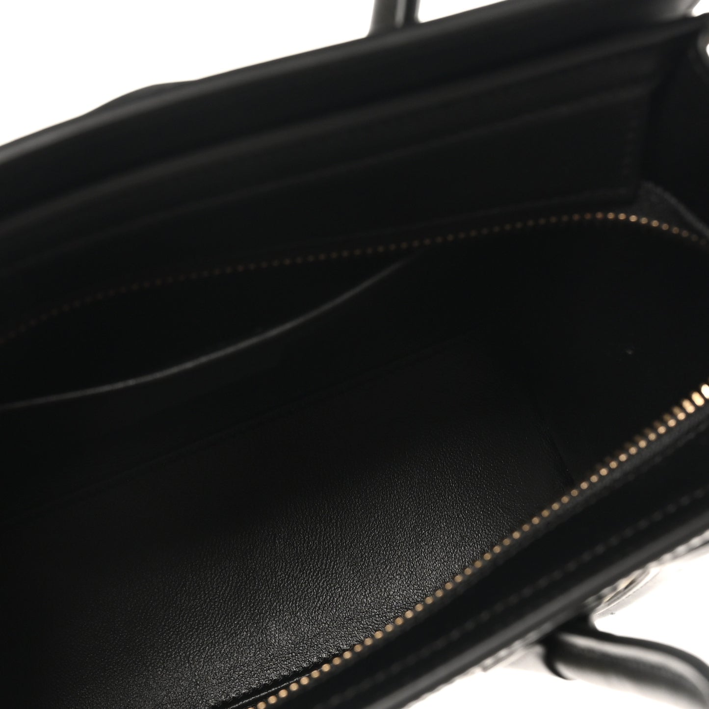 Baby Grained Calfskin Nubuck Nano Tri-Color Luggage Olive