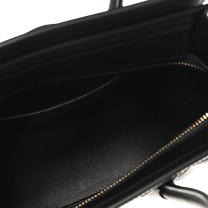 Celine Baby Grained Calfskin Nubuck Nano Tri-Color Luggage Olive 5 of 9