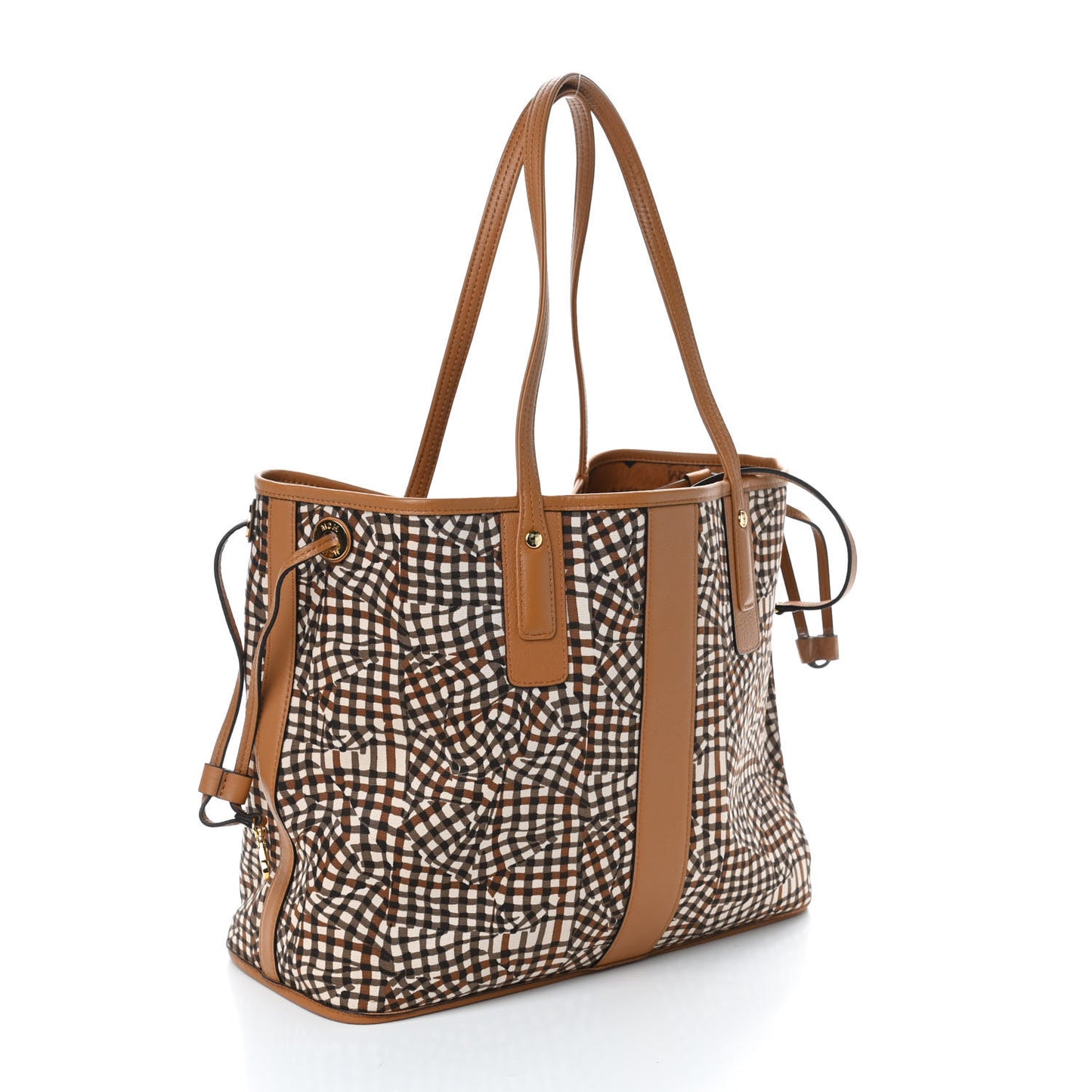 Visetos Medium Liz Reversible Shopper Tote Cognac