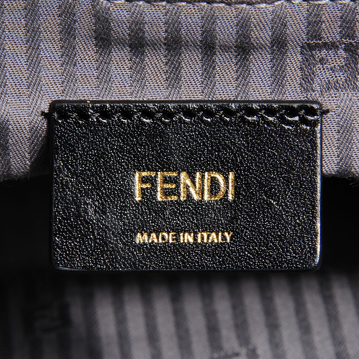 Fendi Vitello Elite Petite 2Jours Tote Grigio Grigio Chiaro 11 of 13