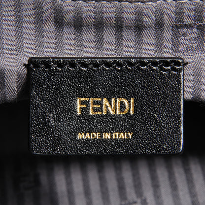Fendi Vitello Elite Petite 2Jours Tote Grigio Grigio Chiaro 11 of 13