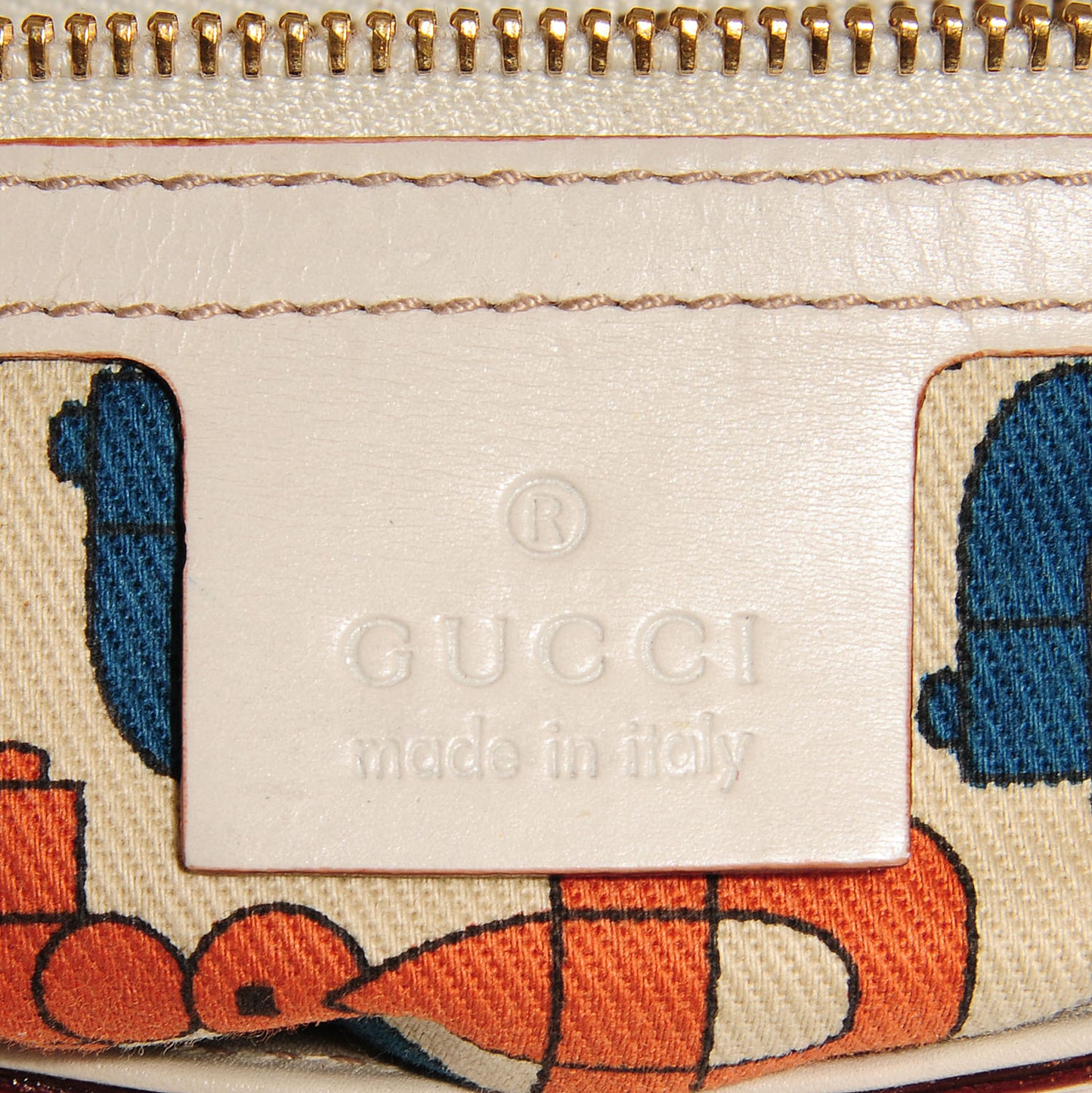 Guccissima Treasure Flap Off White