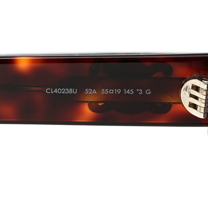 Celine Acetate Triomphe 01 Sunglasses CL 40238U Tortoise 5 of 7