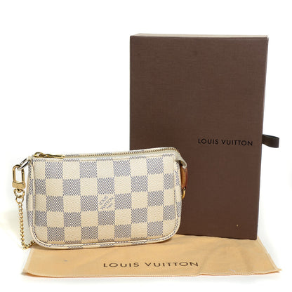 Louis Vuitton Damier Azur Mini Pochette Accessories 5 of 8