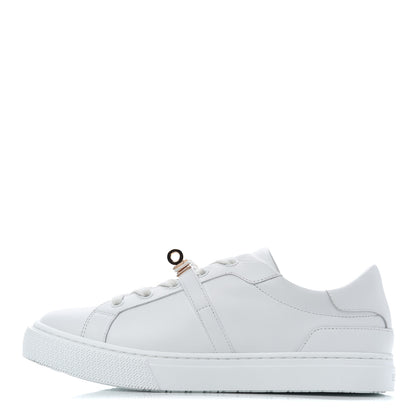 Hermes Calfskin Day Sneakers 37 White 1 of 9