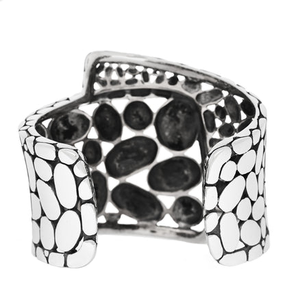 John Hardy Sterling Silver Kali Overlap Cuff Bracelet 2 of 3