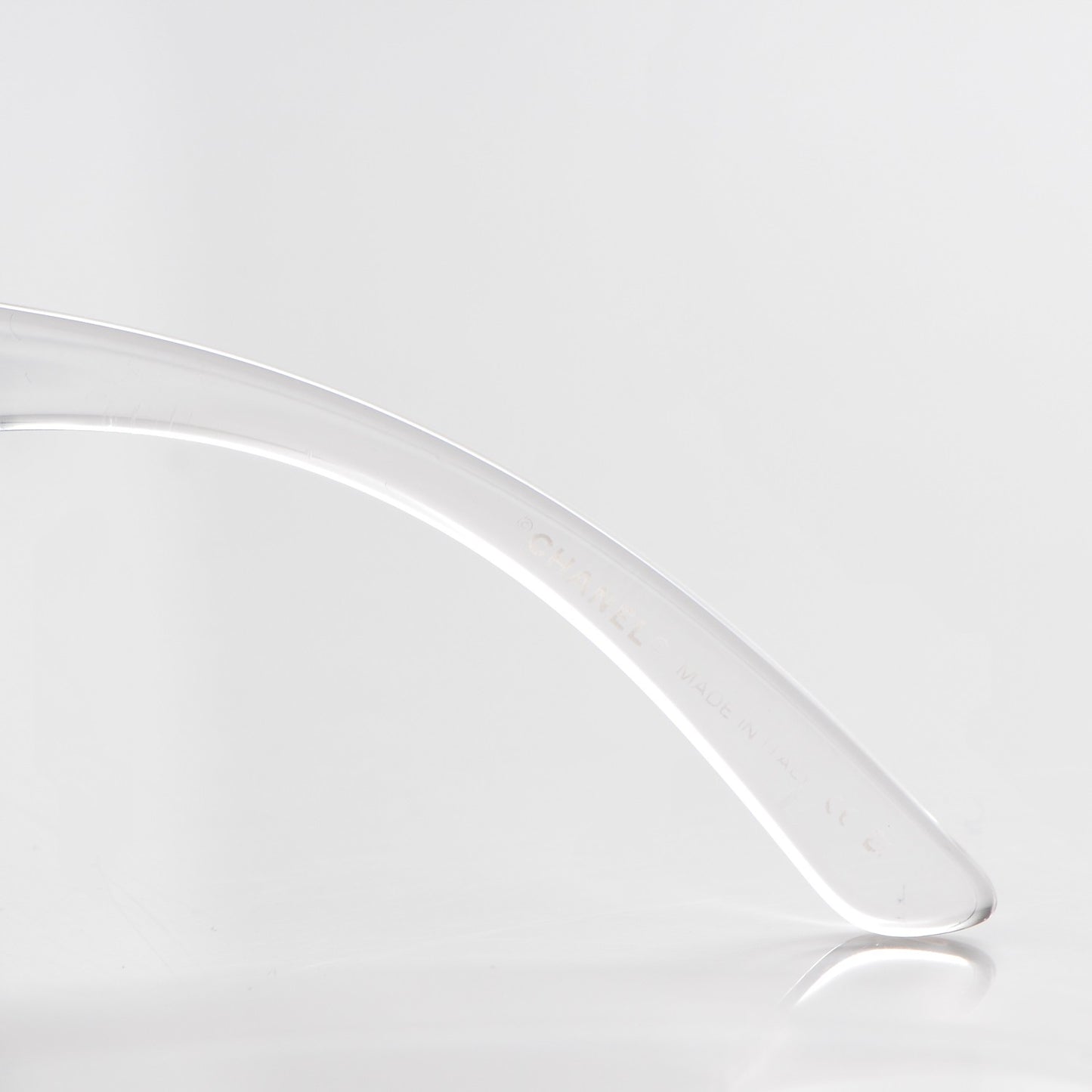 CC Logo Sunglasses 4128 Clear