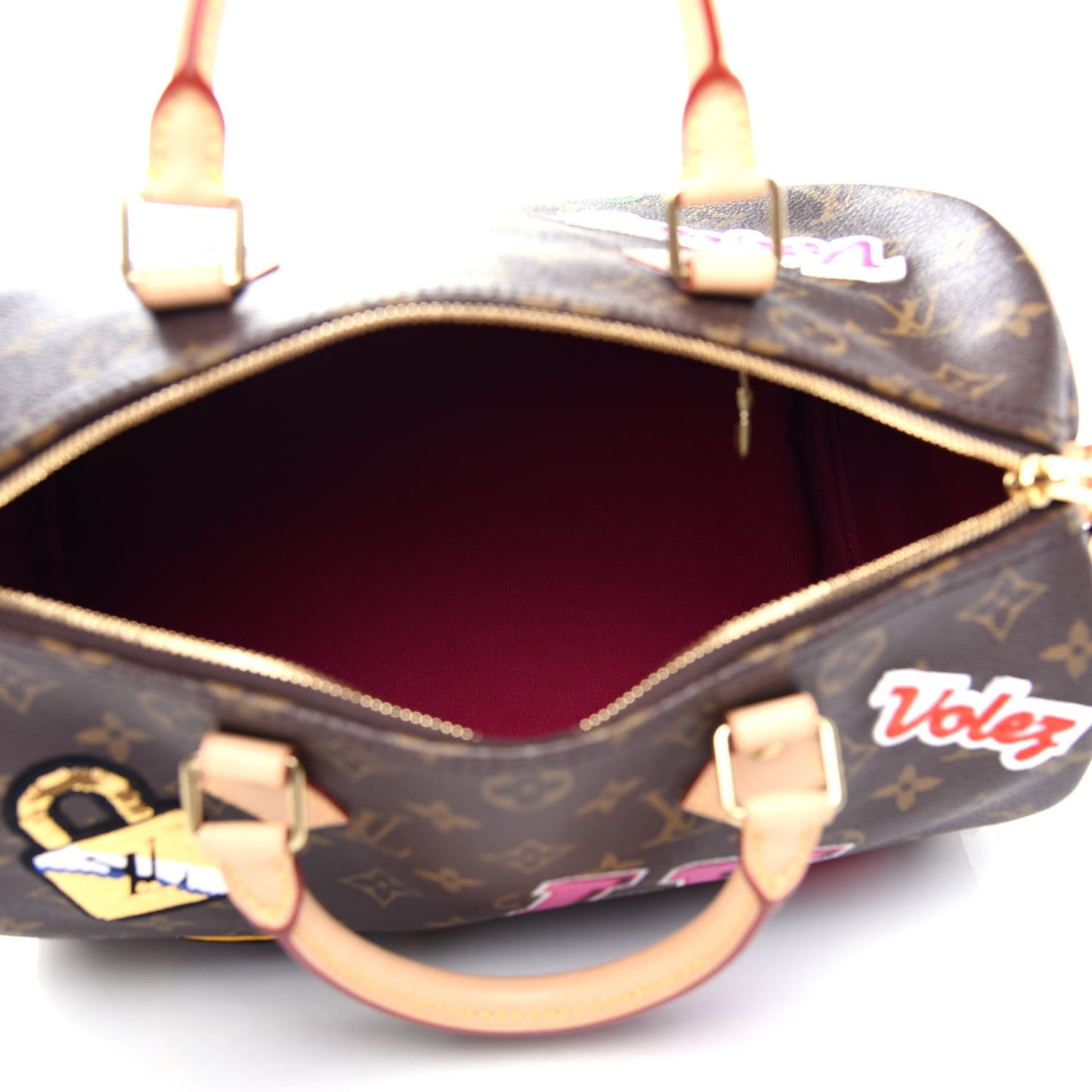 Monogram Patches Speedy Bandouliere 30