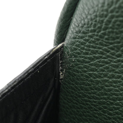 Versace Grained Calfskin Small Medusa Messenger Bag Green 9 of 11