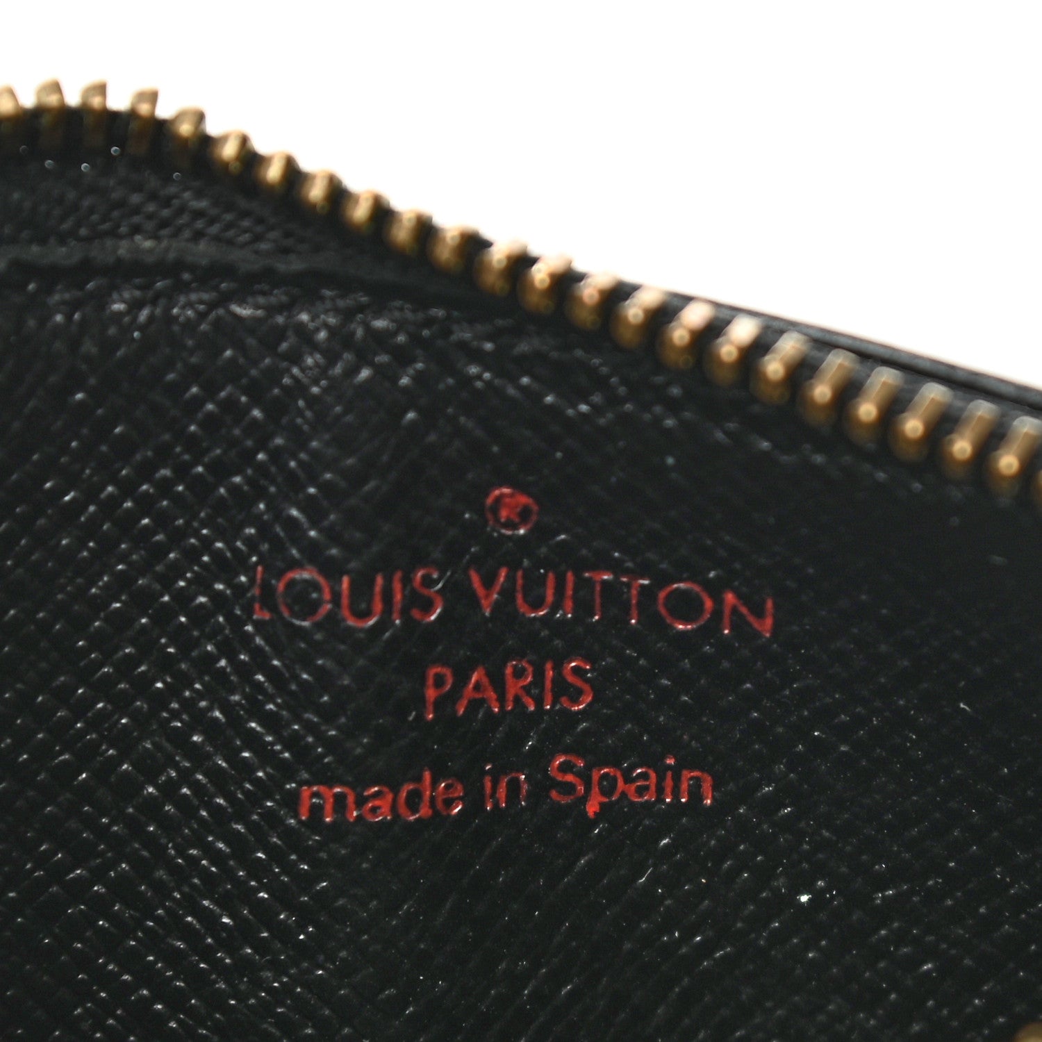 Louis Vuitton Epi Key Pouch Black 6 of 6