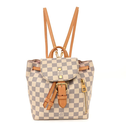 Louis Vuitton Damier Azur Sperone BB Backpack 1 of 14