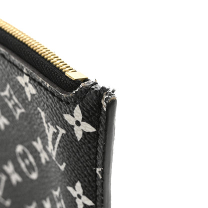 Louis Vuitton Monogram Giant Jungle Neverfull MM GM Pochette Black 10 of 13