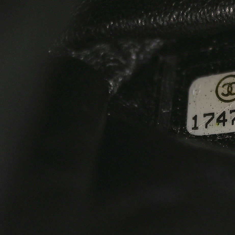 Iridescent Caviar Quilted 2.55 Reissue 227 Flap Black