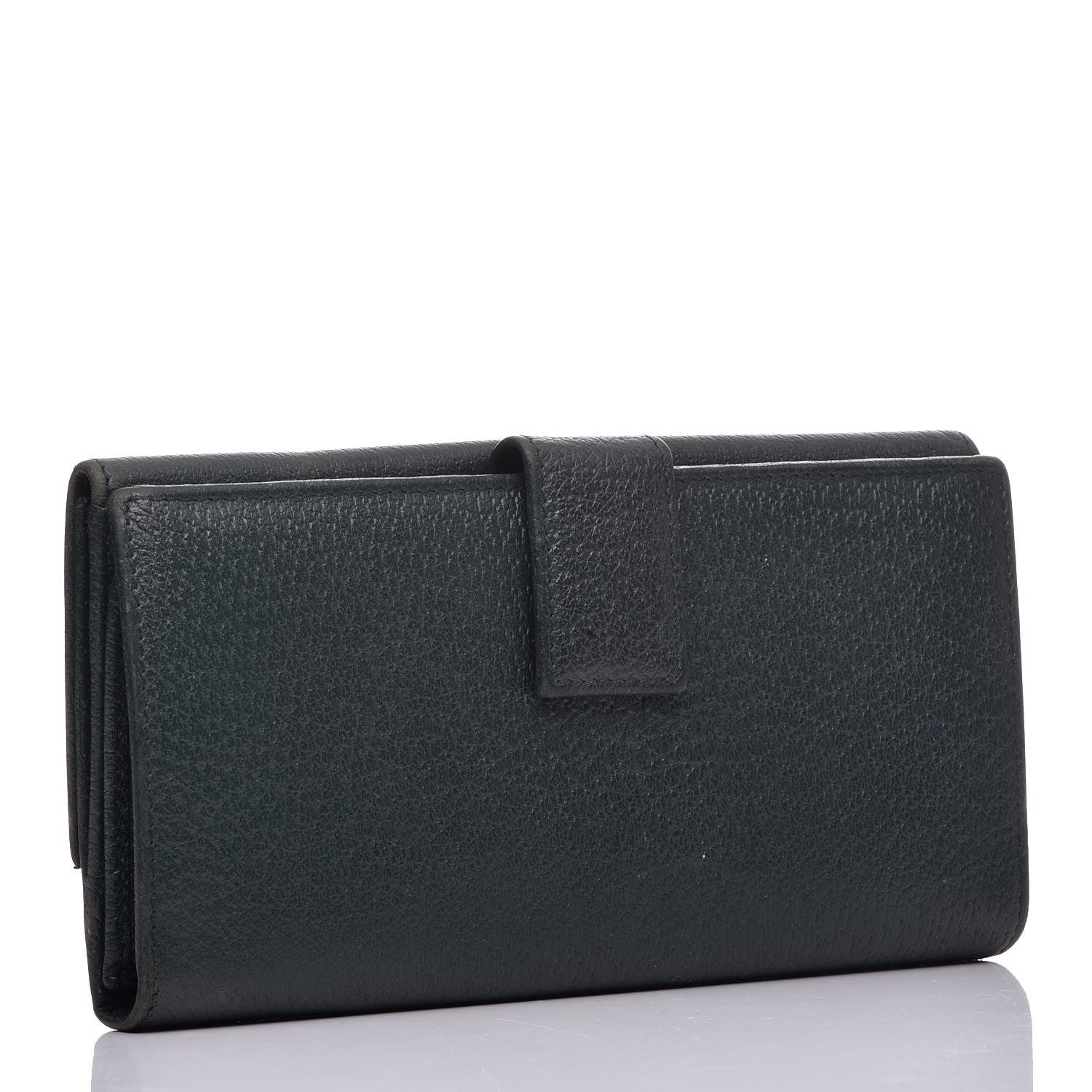 Gucci Calfskin Blondie Continental Wallet Green 3 of 9