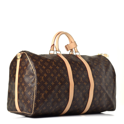 Louis Vuitton Monogram Keepall Bandouliere 55 2 of 10