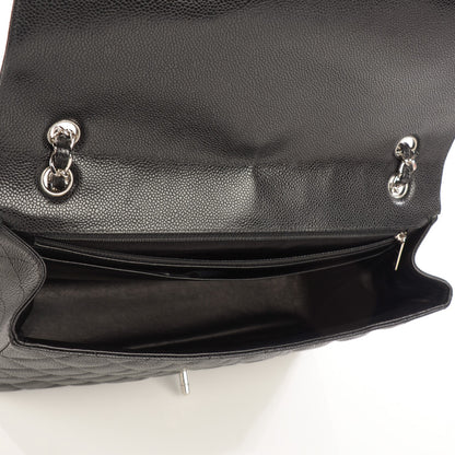 Chanel Caviar Quilted Maxi Single Flap Black 6 of 9