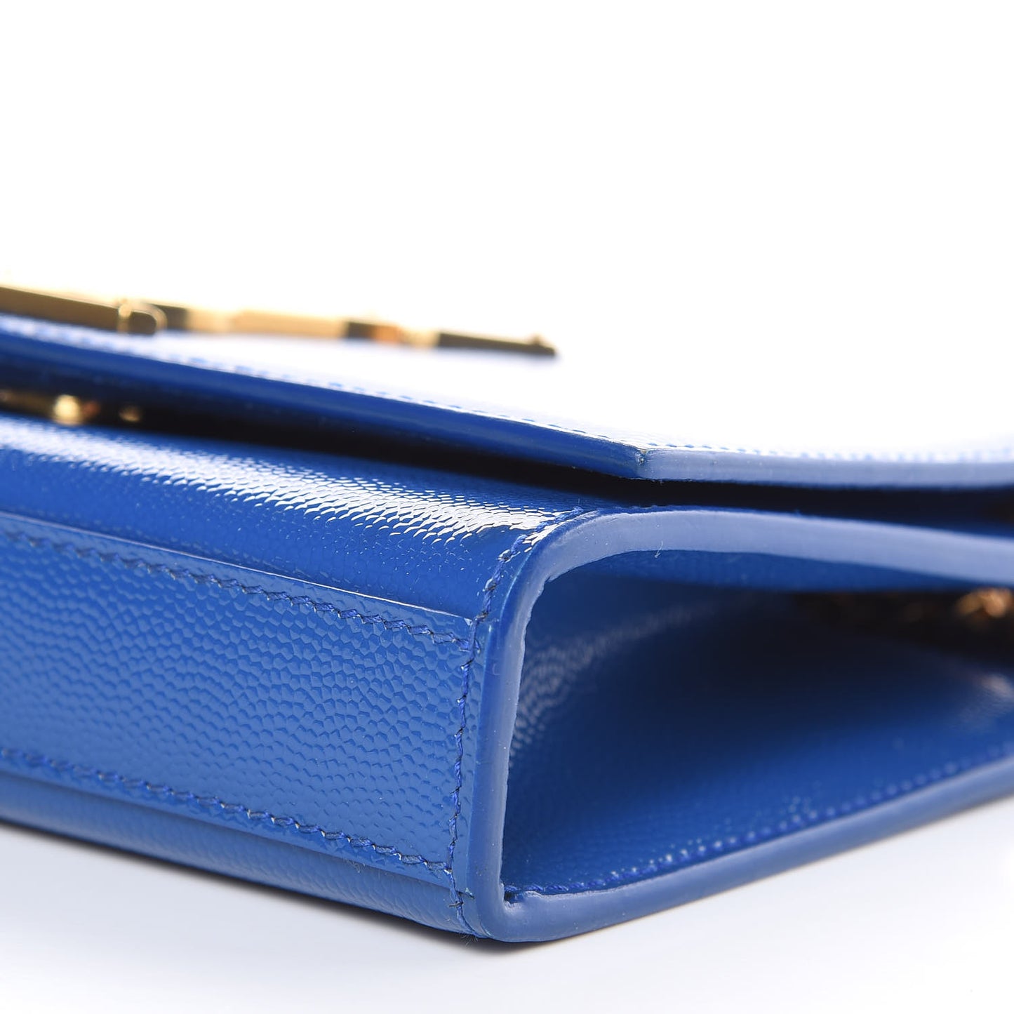 Grain De Poudre Small Classic Monogram Kate Satchel Royal Blue