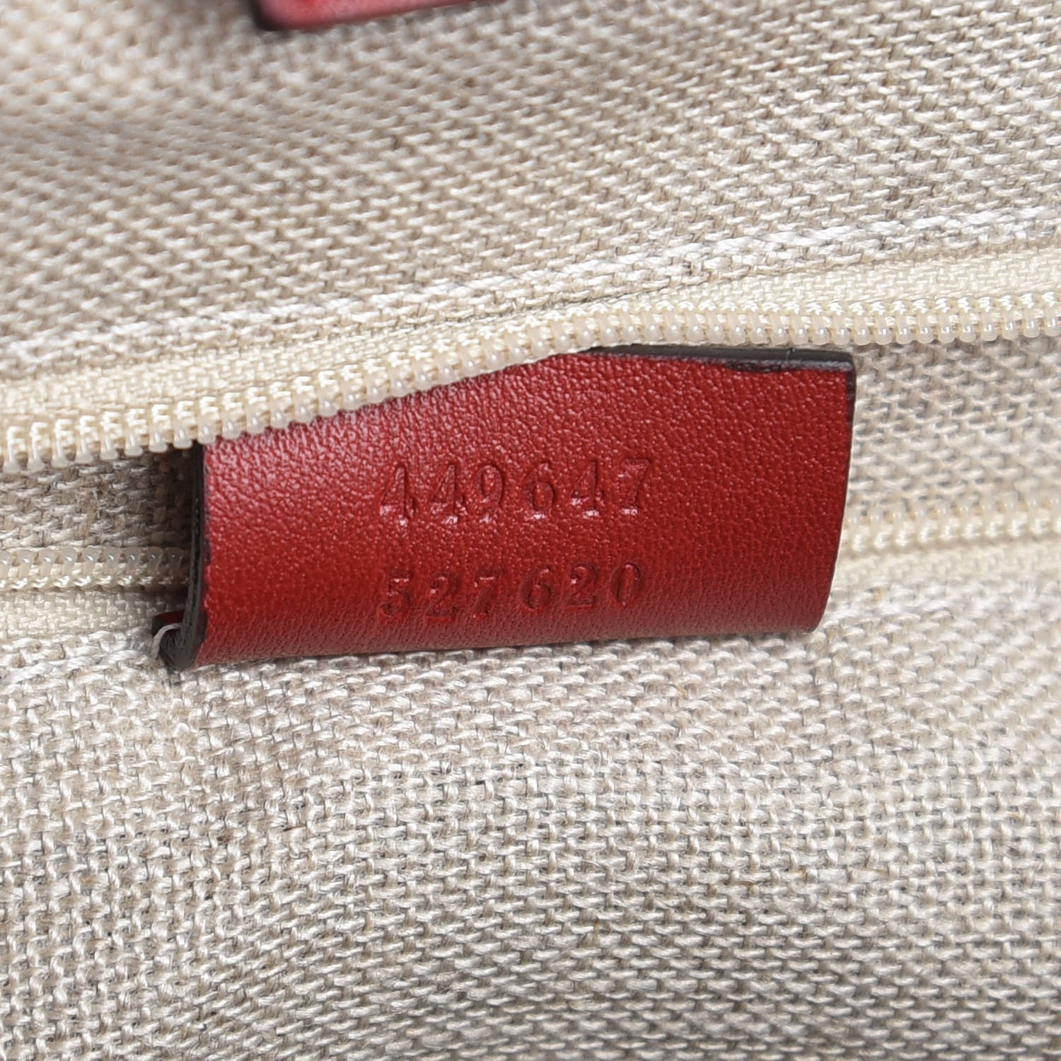 Gucci Microguccissima Medium Joy Tote Red 7 of 7
