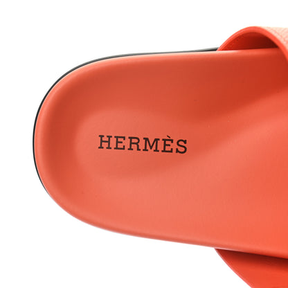 Hermes Epsom Womens Chypre Sandals 36.5 Rose Sorbet 7 of 9
