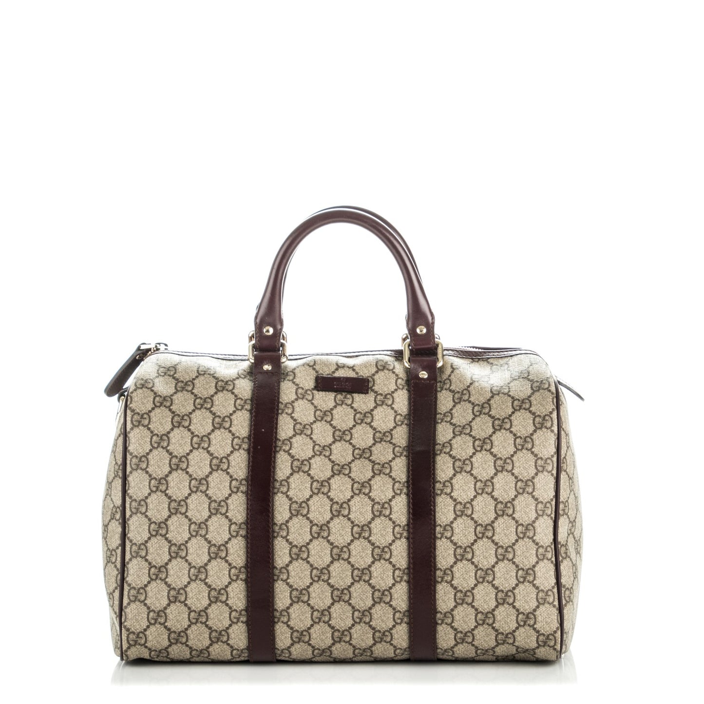 GG Plus Monogram Medium Joy Boston Dark Brown