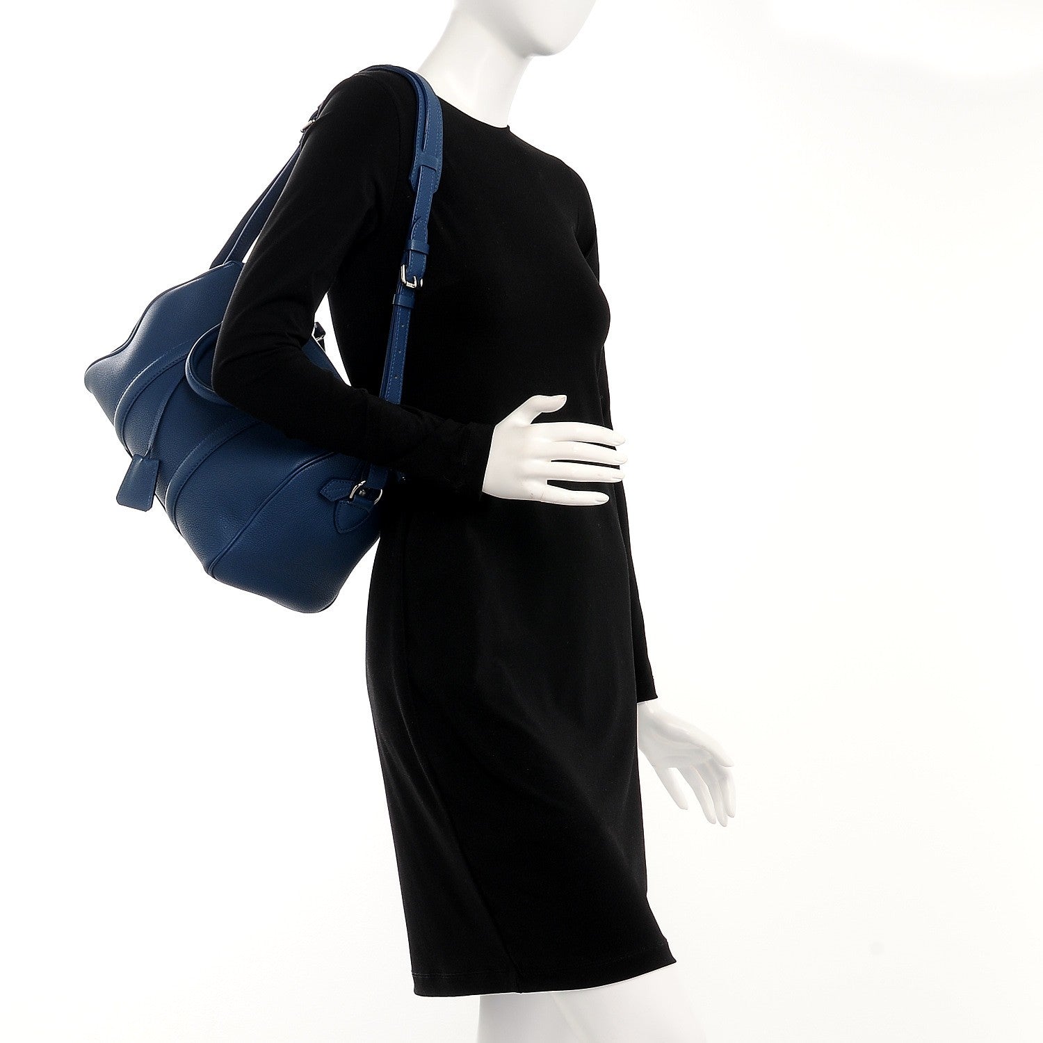 Louis Vuitton Veau Cachemire SC Bag PM Blue 2 of 11
