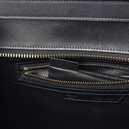 Celine Baby Grained Calfskin Nubuck Micro Tri-Color Luggage Corn 10 of 10