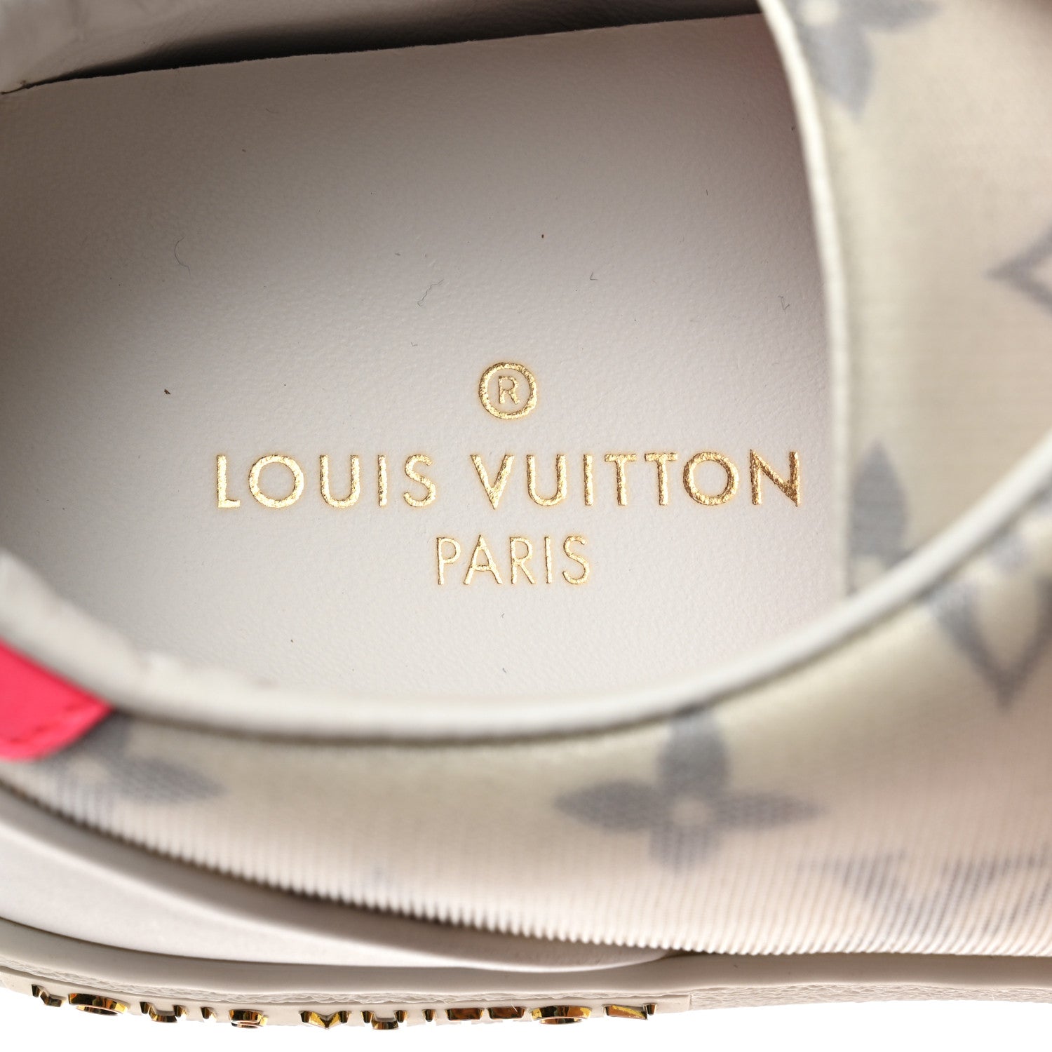 Louis Vuitton Technical Fabric Calfskin Monogram Frontrow Sneakers 36 Pink 7 of 9