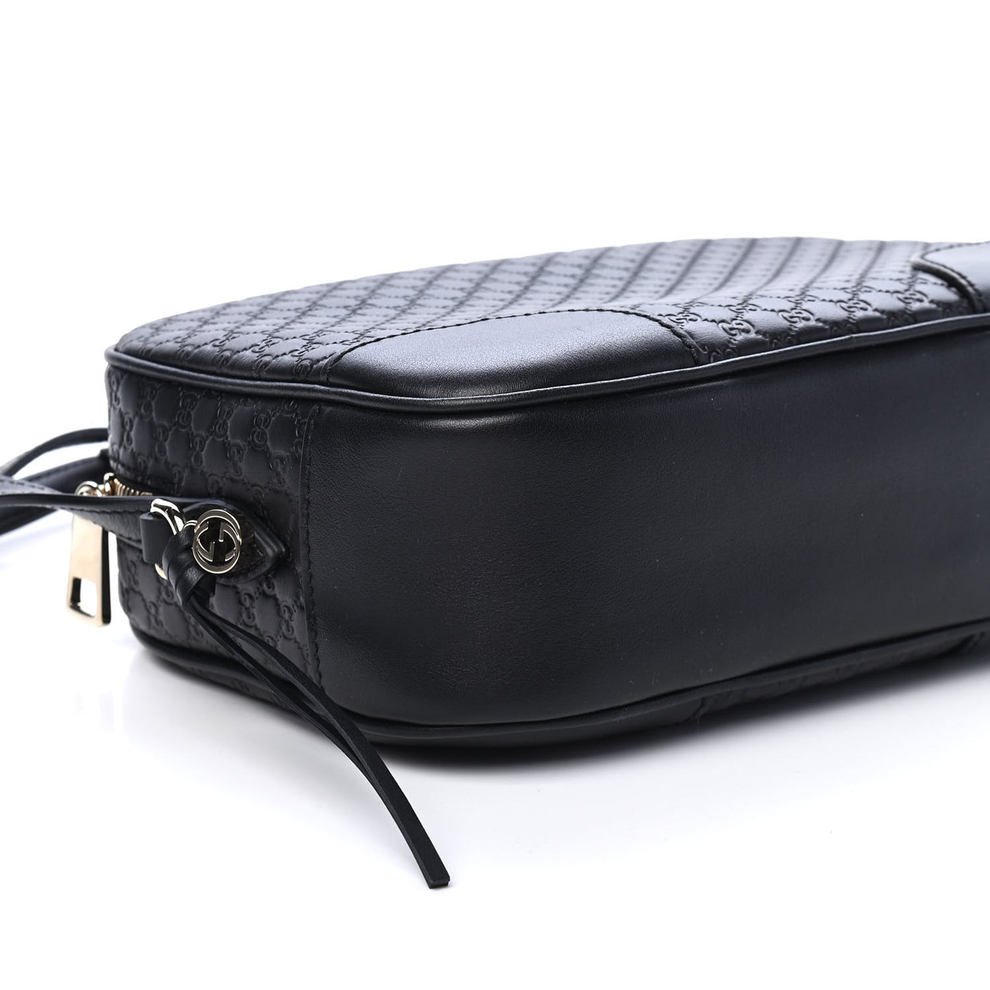 Microguccissima Mini Bree Messenger Bag Black