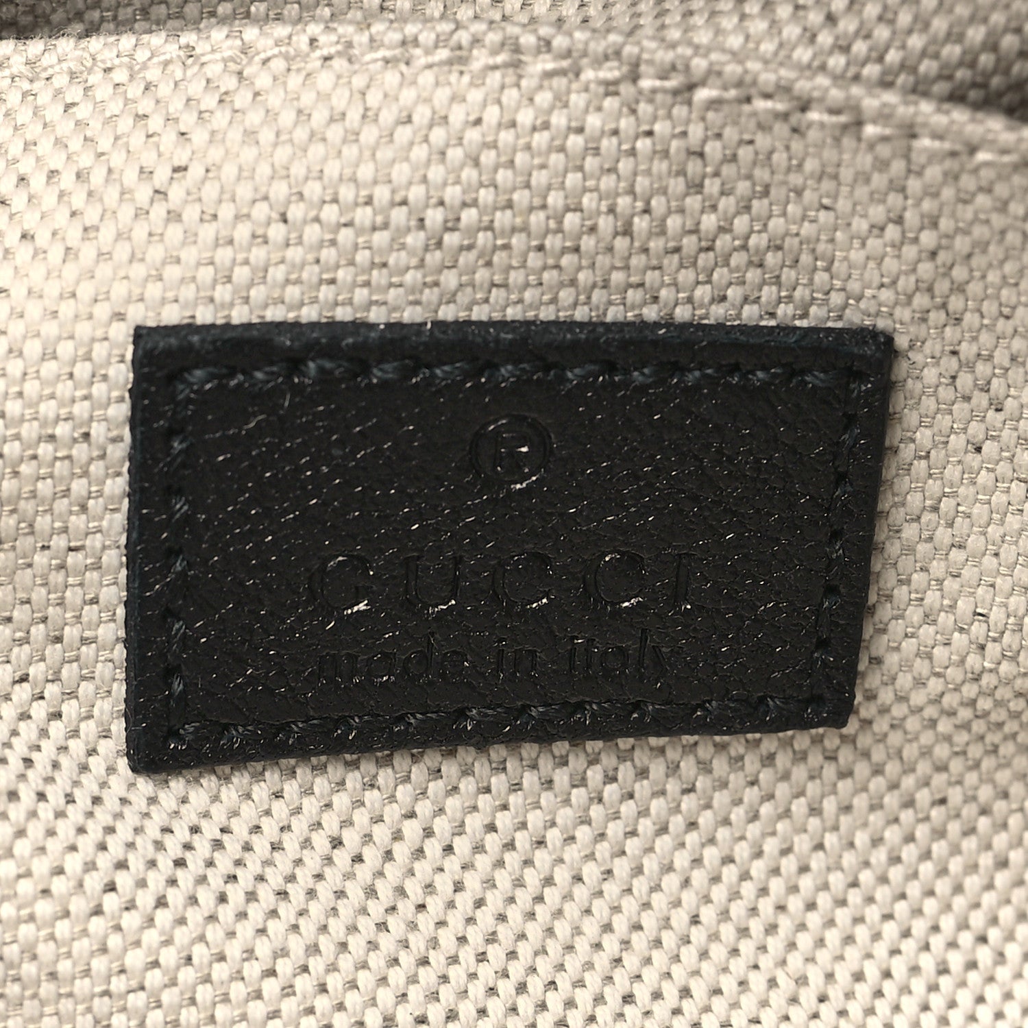 Gucci Sakai Be Green Calfskin Diagonal Stitched Small Blondie Shoulder Bag Black 6 of 9