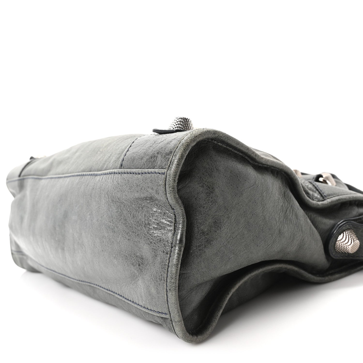 Balenciaga Agneau Giant 21 Silver Hardware City Ardoise 10 of 10