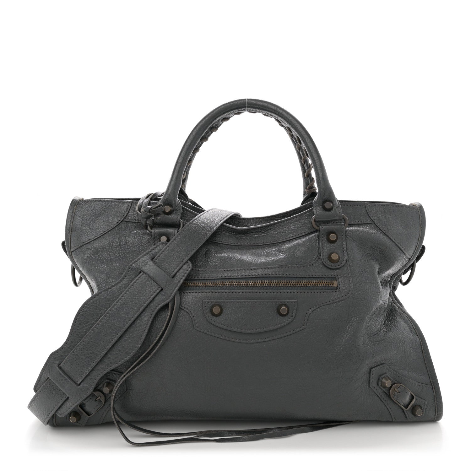 Balenciaga Agneau Classic Hardware City Gris Fossile 1 of 13