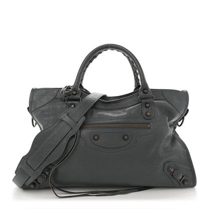 Balenciaga Agneau Classic Hardware City Gris Fossile 1 of 13
