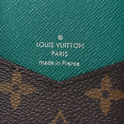Louis Vuitton Monogram Macassar Pocket Organizer NM Borneo Green 6 of 6