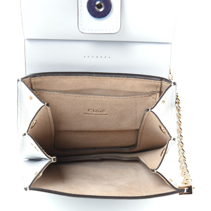 Chloe Suede Calfskin Mini Faye Bracelet Bag Airy Grey 5 of 7