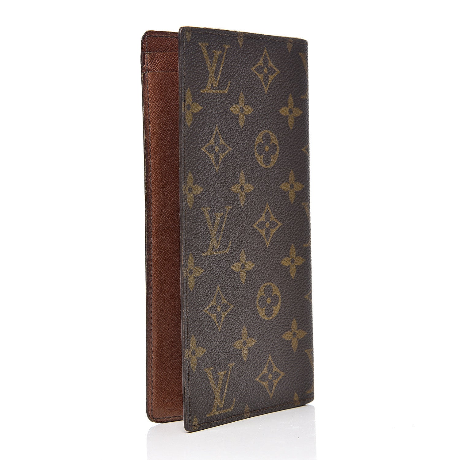 Louis Vuitton Monogram Porte Valeurs Checkbook Wallet 2 of 11