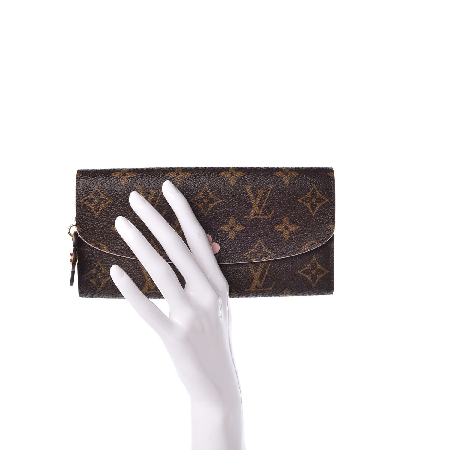 Louis Vuitton Monogram Bloom Flower Emilie Wallet 2 of 7