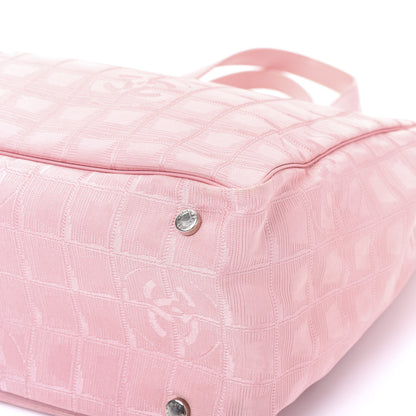 Chanel Nylon Medium Travel Tote Pink 8 of 12