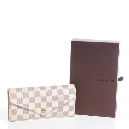 Louis Vuitton Damier Azur Josephine Wallet 5 of 8
